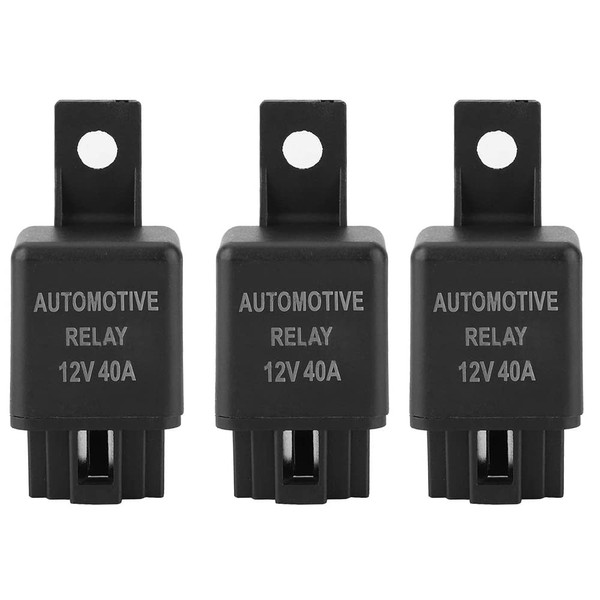 CENPEK 4pcs Car Relay 12V DC 40A 4 Terminal SPST