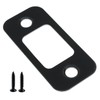 Waziaqoc Deadbolt Strike Plat, Door Backplate 1 x 2-1/4 Inch,