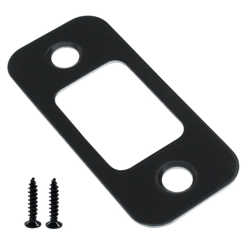 Waziaqoc Deadbolt Strike Plat, Door Backplate 1 x 2-1/4 Inch,