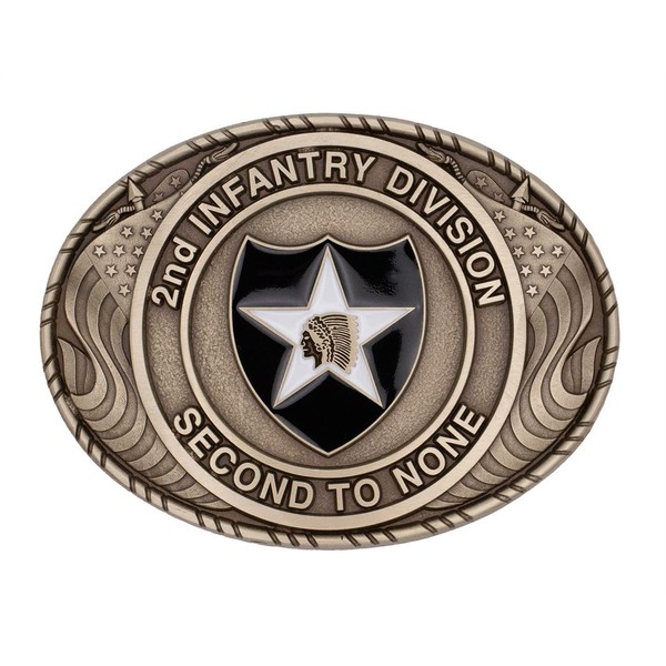 Indiana Metal Craft US Army 2nd Infantry Division Double USA