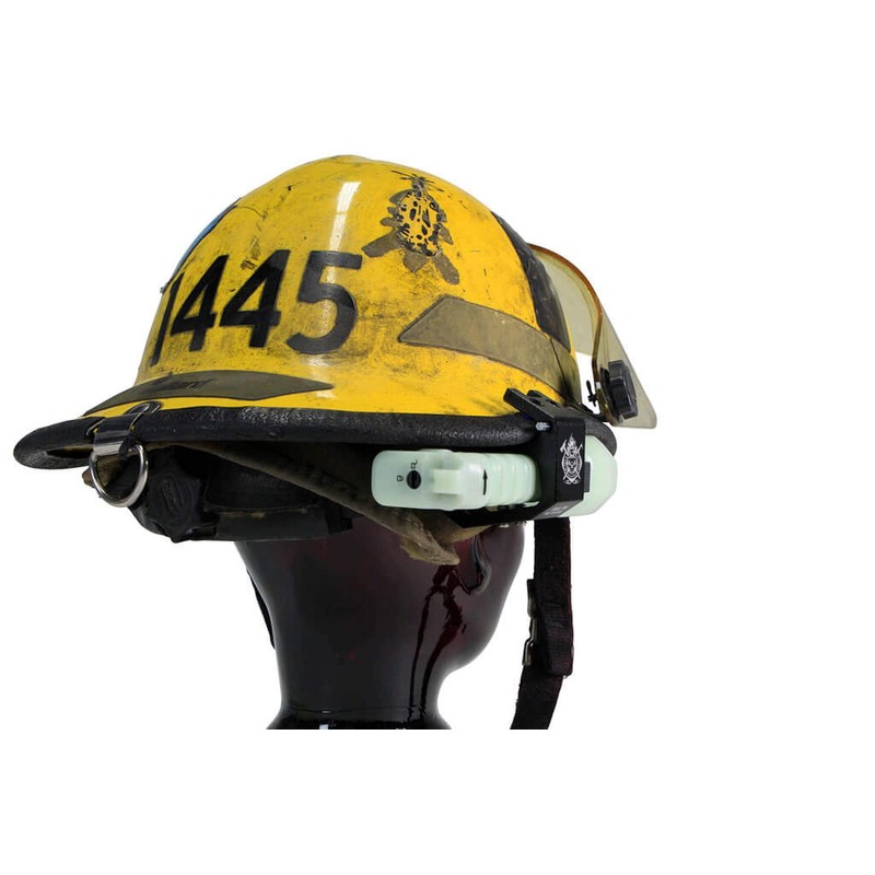 Blackjack Firefighter Helmet Aluminum Flashlight Holder (All in)