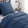 Bedsure Cotton Bed Linen 135 x 200 cm, Blue Bed