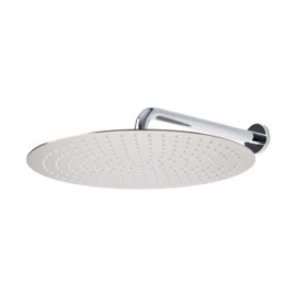 BAI 0415 Stainless Steel 16-inch Round Rainfall Shower Head in Brushed Nickel Finish