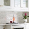 STICKGOO Subway Tile Peel and Stick Backsplash, Glossy Light Brown