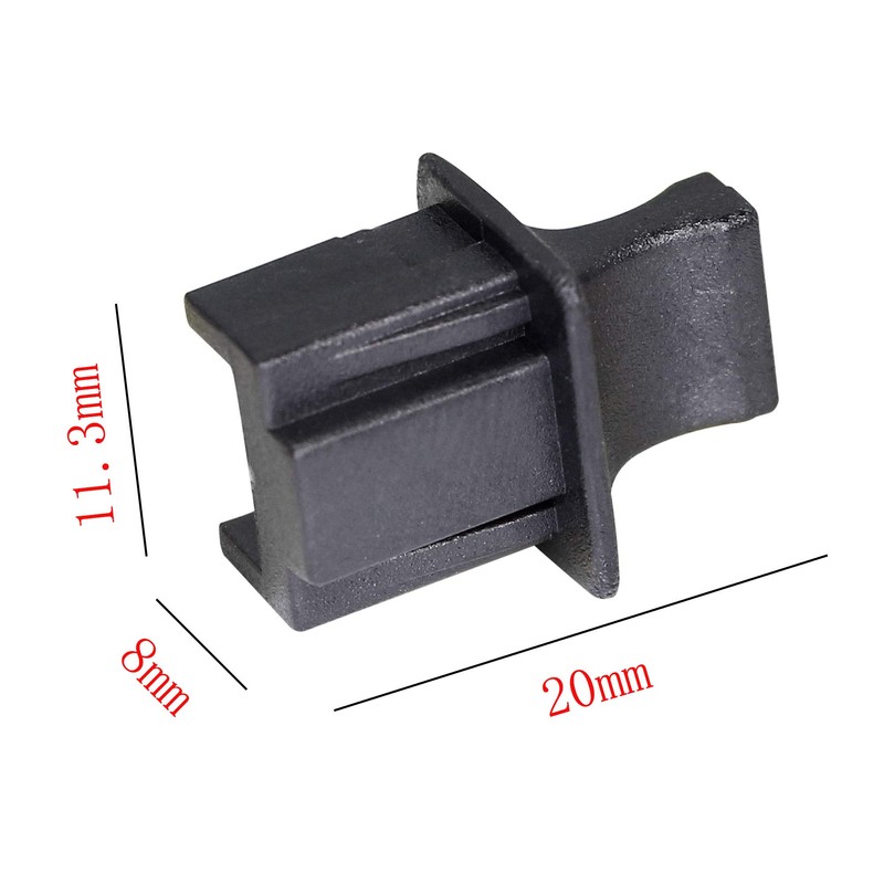 Ethernet Hub Port RJ45 Anti Dust Cover Cap Protector By