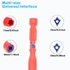 VortecSys Toilet Seat Fitting Tool, Toilet Seat Repair Wrench 10/13/17mm