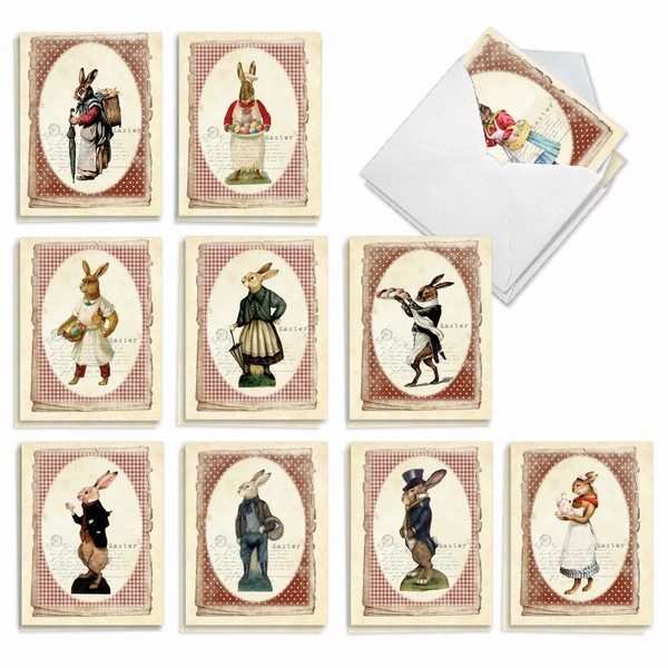 The Best Card Company 20 Assorted Easter Note Cards Bulk