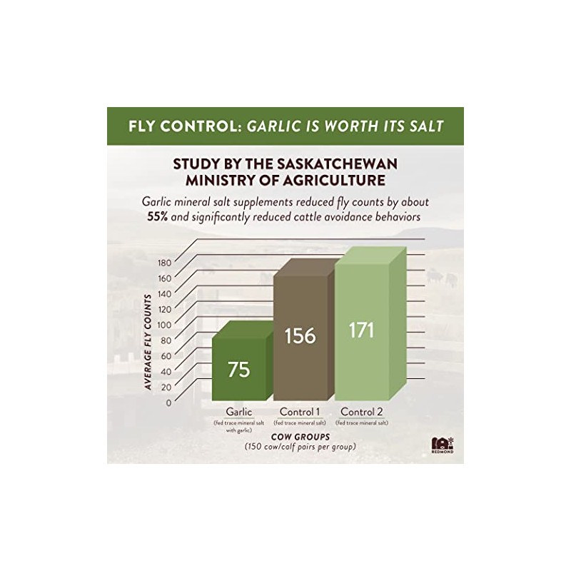 REDMOND 10 Fine with Garlic 5lb Pouch
