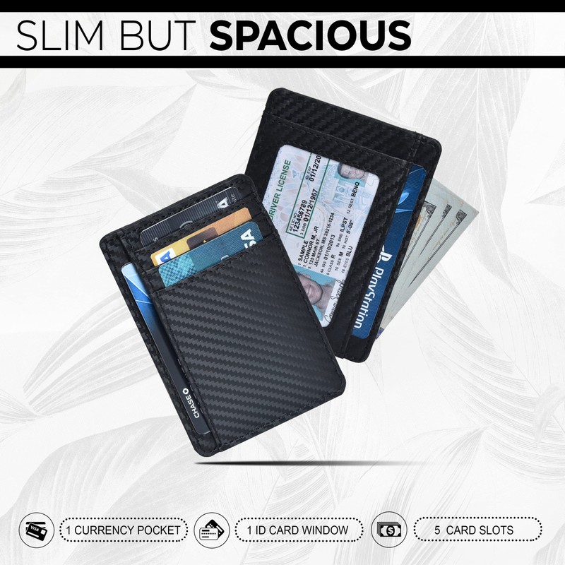Oak Leathers Leather Wallet for Men & Women - RFID