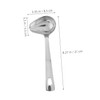 FUNOMOCYA 1pc Drizzle Spoon Sauce Spoon for Baking and Decorating