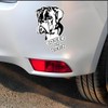 Boxer On Board Reflective Sticker, Waterproof Dog Sticker for Car,