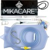 Enema Bag Kit - 2 Quart Clear Non-Toxic Silicone -
