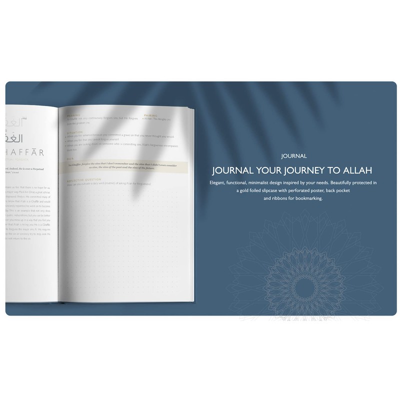 Ramadan Legacy 99 Names of Allah Guided Journal