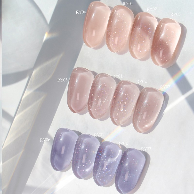 pov FOB Ryunjjang 6-piece set syrup glitter gel / 포브