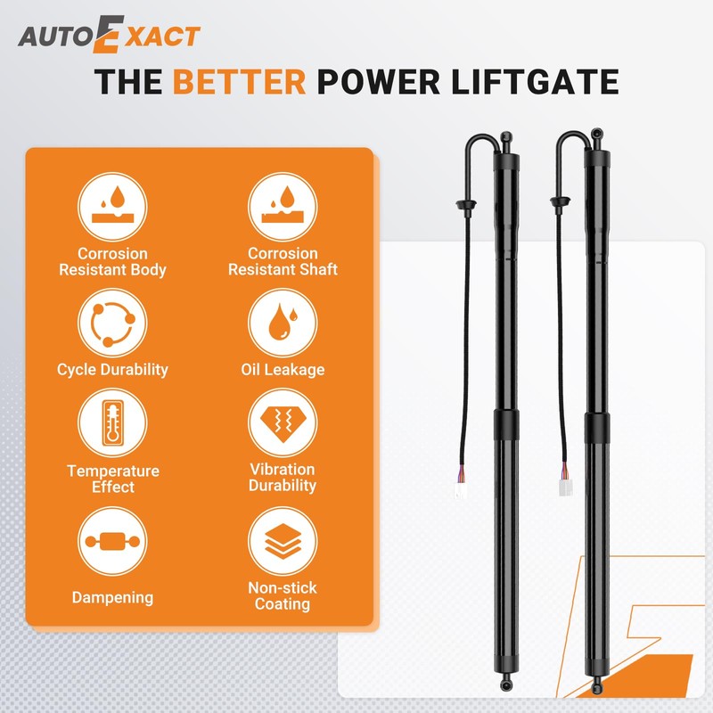 Autoexact Electric Rear Tailgate Power Lift Support Shock strut, Rear