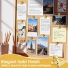 Golden Push Pins Clips (30 Pcs), Upgraded Thumb Tacks with