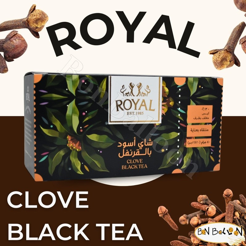 Royal Clove Black Tea Bag Pure Natural Drink Herbal Herb
