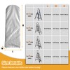 COOSOO Folding Ladder Cover Dustproof Ladder Protector Waterproof with Drawstring
