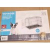 Voyager Single Door Folding Metal Dog Crate XSmall L 18in D 12in H 14in Cage