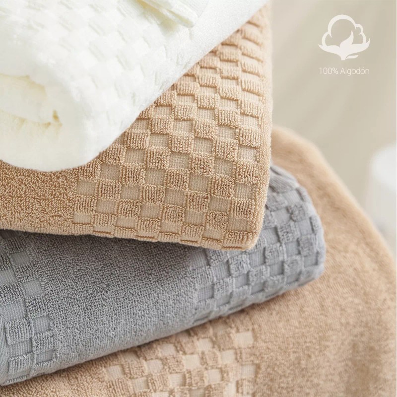 Shendy Vendy Toalla De Baño Grande Completo 100% Algodón Suave