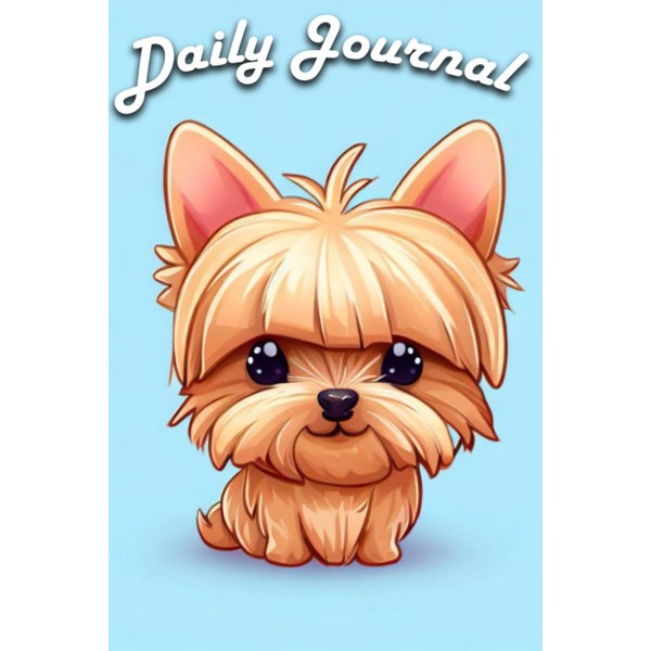 My Daily Journal with a Cartoon Norwich Terrier: A Fun