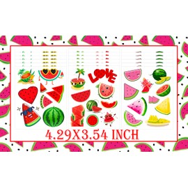 BignzwPlay 216 PCS Watermelon Cutie Themed Tattoos Temporary Stickers Summer Fruit Baby Shower Birthday Party Favors Supplies Decorations Goodie Bag Tattoos