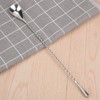Cocktail Mixing Stick Edelstahl Löffel mit langem Griff Exquisites rutschfestes