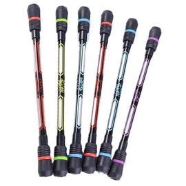 DOITOOL 12pcs Rotating Finger Pen Cool Gaming Pen for Boy Girl and Students Weighted Design for Fun Flipping Toy to Enhance Concentration and Coordination