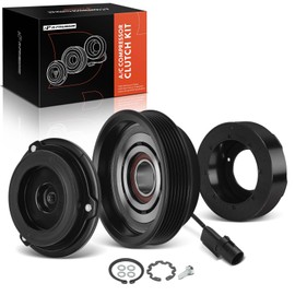 A-Premium Air Conditioner AC Compressor Clutch Kit Compatible with Kia Sportage 2005-2007 & Hyundai Tucson 2005-2009, 2.7L