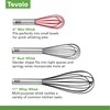 Tovolo Whisk 9 Inch Heavy Duty Silicone Wire Stainless Steel