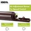 Ideal Security SK3015 Heavy Pneumatic Storm and Screen Door Closer