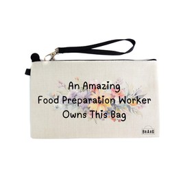Gifts or Presents for Food Preparation Workers, an Amazing Food Preparation Worker Owns This Bag, Cosmetic Bags, Pencil Case - cb1095