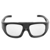 Impactresistant PC Sports Basketball Glasses Removable Headmounted Protective Goggles(black )