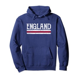 Vintage England Hoodie Retro British Love Gift Souvenir
