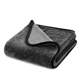 X SIM FITNESSX 40 x 40 cm / 90 x 60 cm Dry Cloth Microfibre Cloths Professional Car Care High Absorption Capacity Large Microfibre Cloths Extremely Absorbent (90 x 60 cm (Pack of 1)