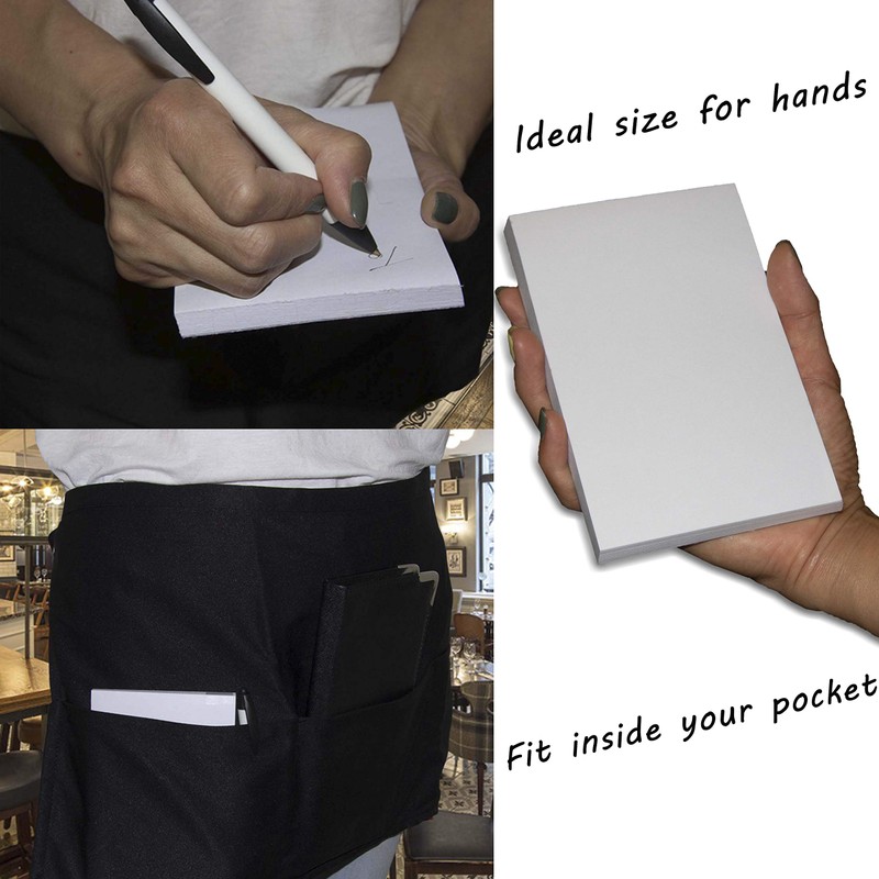 FMP Brands 5 Pack Note Pads 4x6, 100 Sheets Per