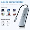 atolla USB C HUB, 7 en 1 Adaptador USB C