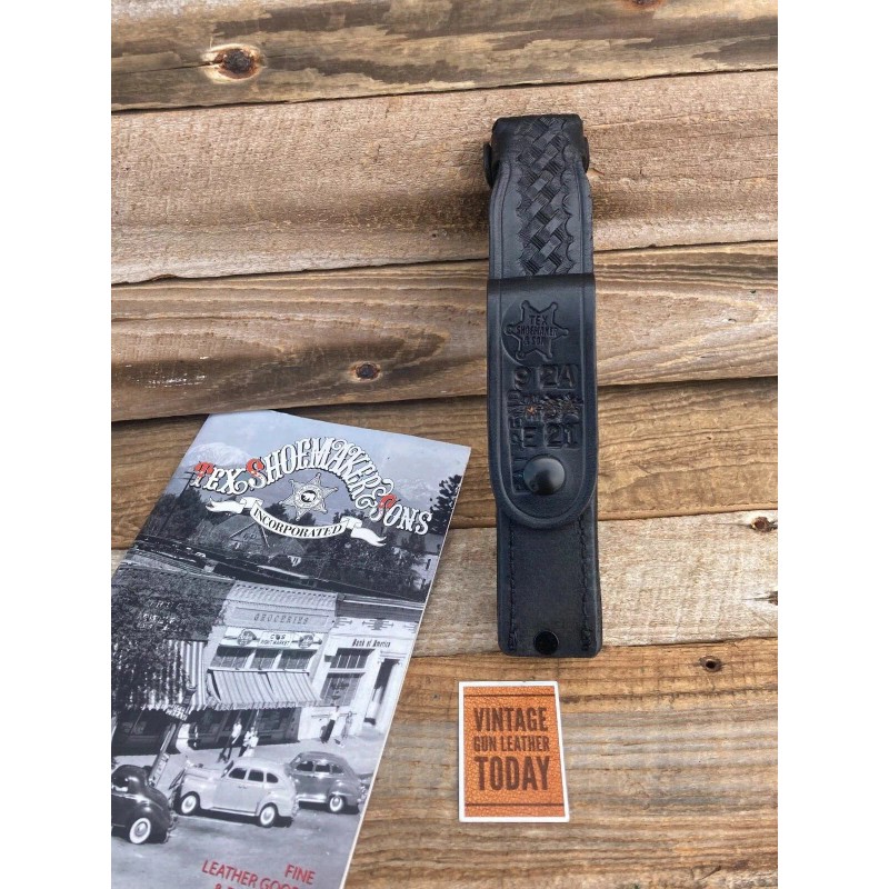 Tex Shoemaker Expandable Baton Holder For 21" ASP Basketweave Leather