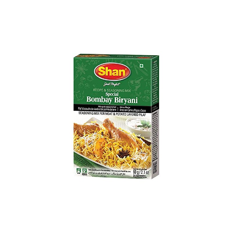 Shan Special Bombay Biryani Masala, 6 x 60 g