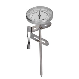 Coffee Thermometer Stainless Steel Food Making Milk Thermometer for Kitchen Restaurant