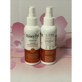 The Honey Pot Company 🪵HONEY POT Amber Sandalwood REFRESHING SPRAY 4 fl oz (118 ml) Set Of 2