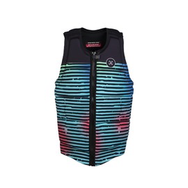 Ronix Party CE Approved Impact Vest, Bright Stripes, Medium