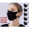 Unbranded 15 Pack Face Mask Air Purifying Fabric Black Washable