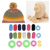 Pompom Maker 4 Different Sizes Easy Operation Plastic Pom Maker