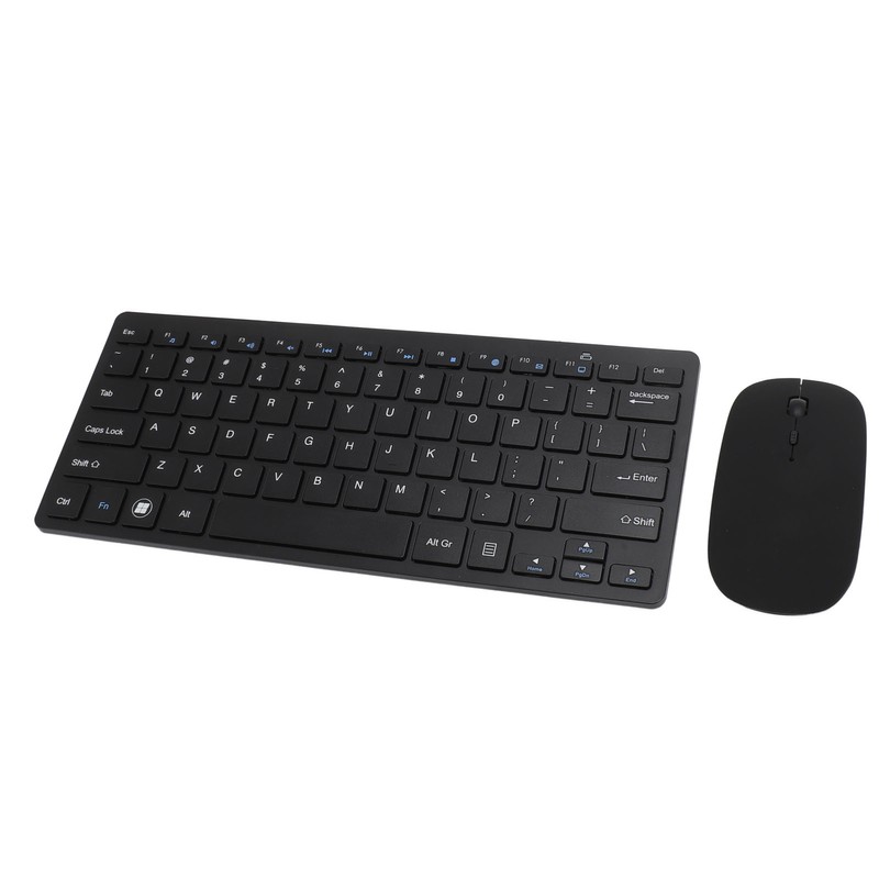 2.4G Wireless Keyboard Mouse Combo 78 Keys Keyboard USB Receiver