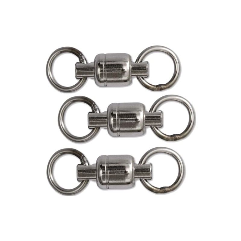 Black Cat 25 mm X-Strong Ball Bearing Swivel 5 Black