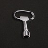 eMagTech 5pcs Electrical Cabinet Key Zinc Alloy Square Socket Utility