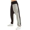 Winshape – Pantaloni da Allenamento da Donna, Donna, Schwarz/Grey Melange,