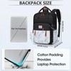 RAINSMORE Backpack for Women 15.6 Inch Laptop Backpack Work Travel