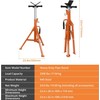 Gravee Heavy-Duty Pipe Stand Adjustable Folding Pipe Jack Stand |